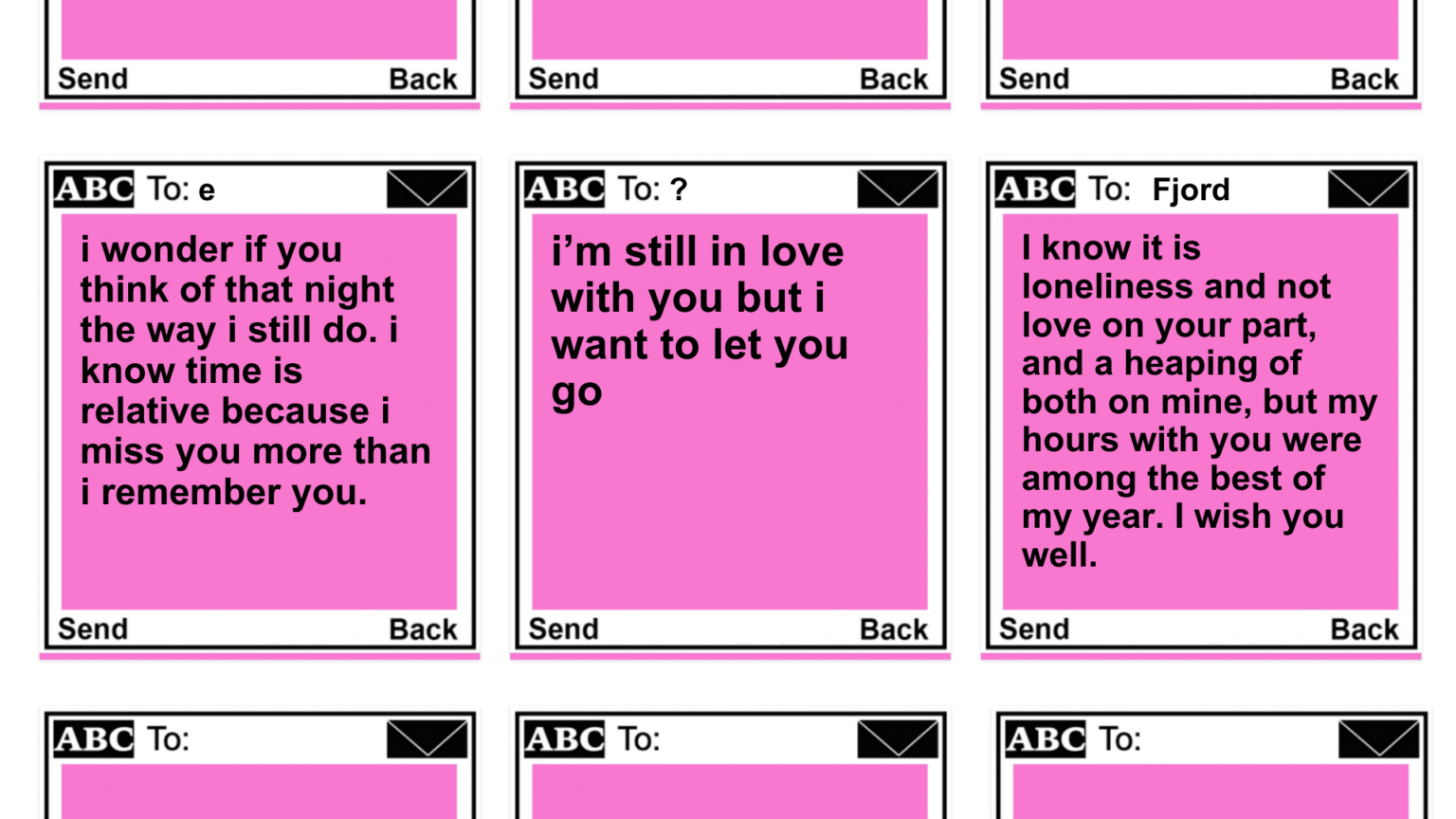 Inside the Unsent Project: Millions of Texts That Were Never Sent ...